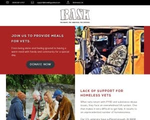 Front page of Bay Area Show Kings website