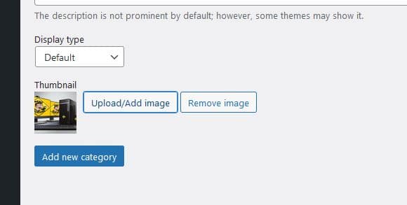 add category image