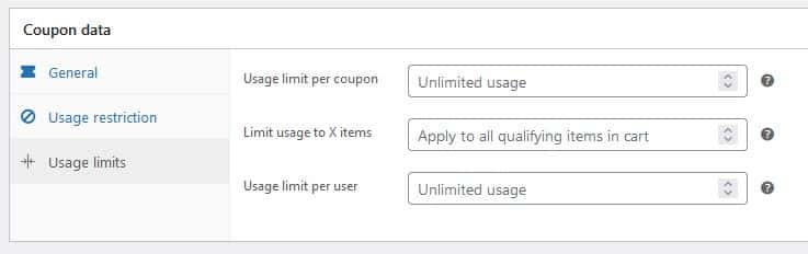 coupon limits