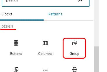 group block