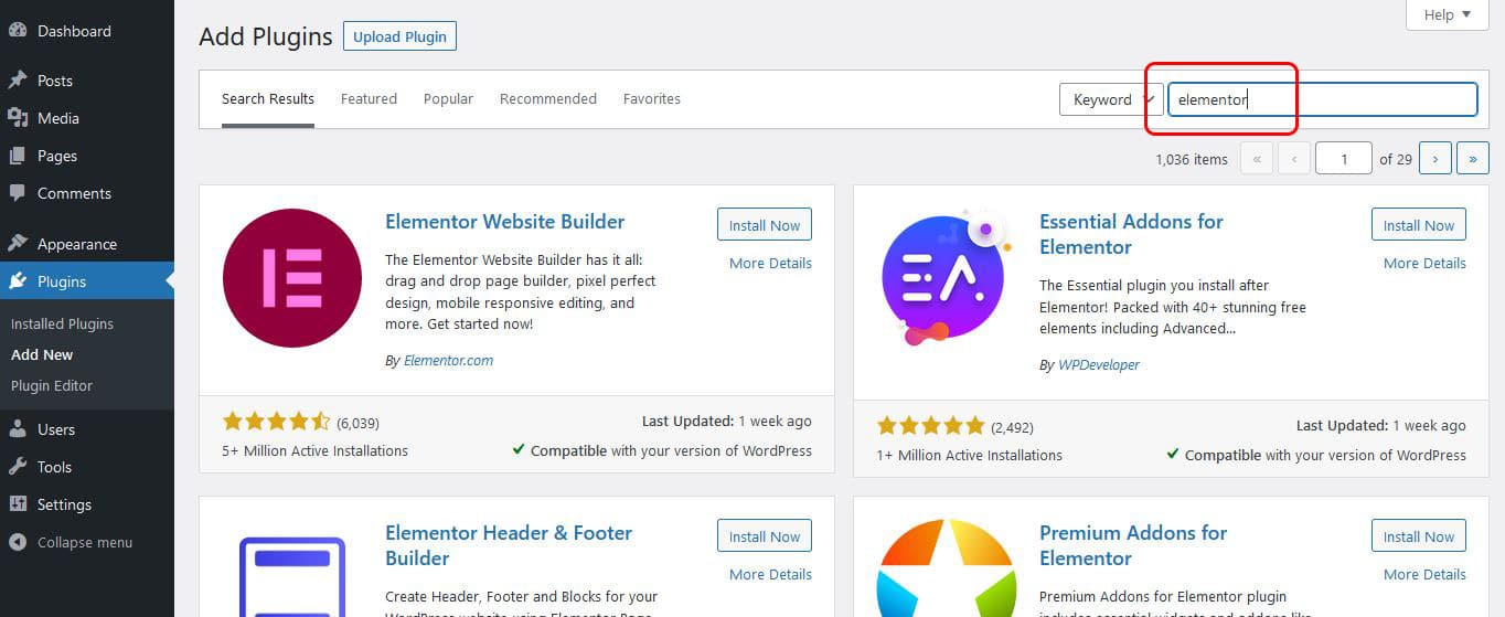 search plugins