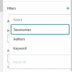 taxonomies