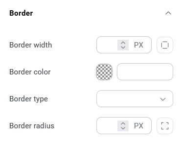 Border options
